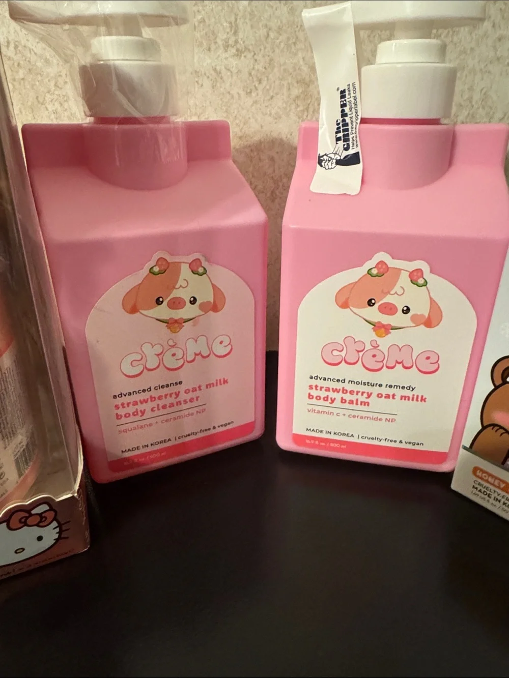 Strawberry Oat Milk Body Lotion - Pink
